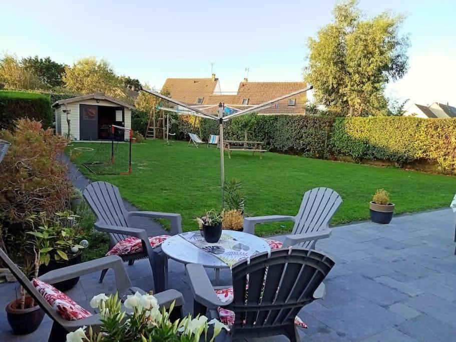 Soleil D'Opale Et Son Grand Jardin Villa Wimereux Esterno foto