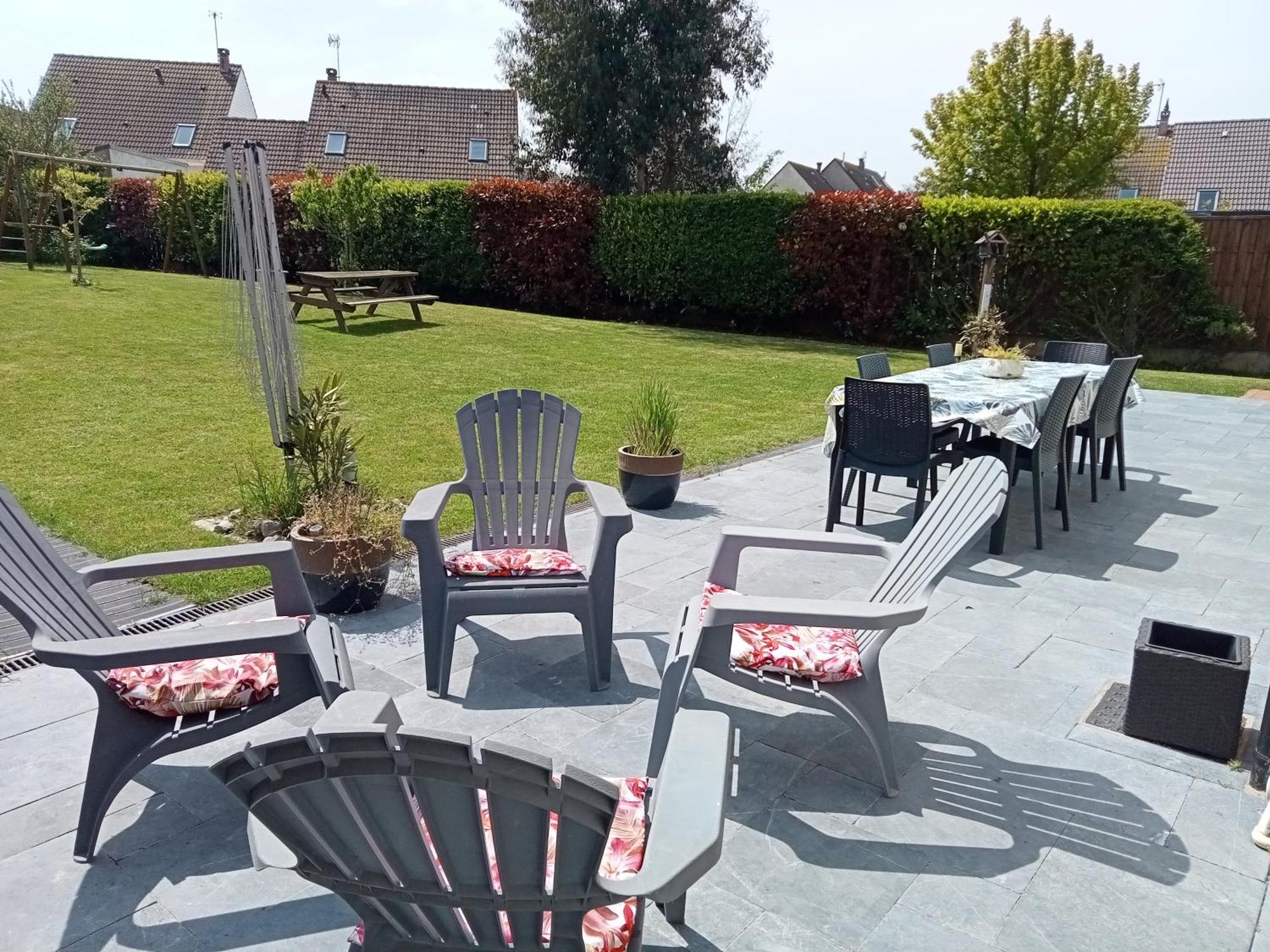 Soleil D'Opale Et Son Grand Jardin Villa Wimereux Esterno foto